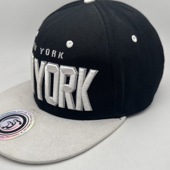 NEW YORK HIP HOP 3D Embroidered Snapback Cap Adjustable Baseball Hats - Picture 2 of 5